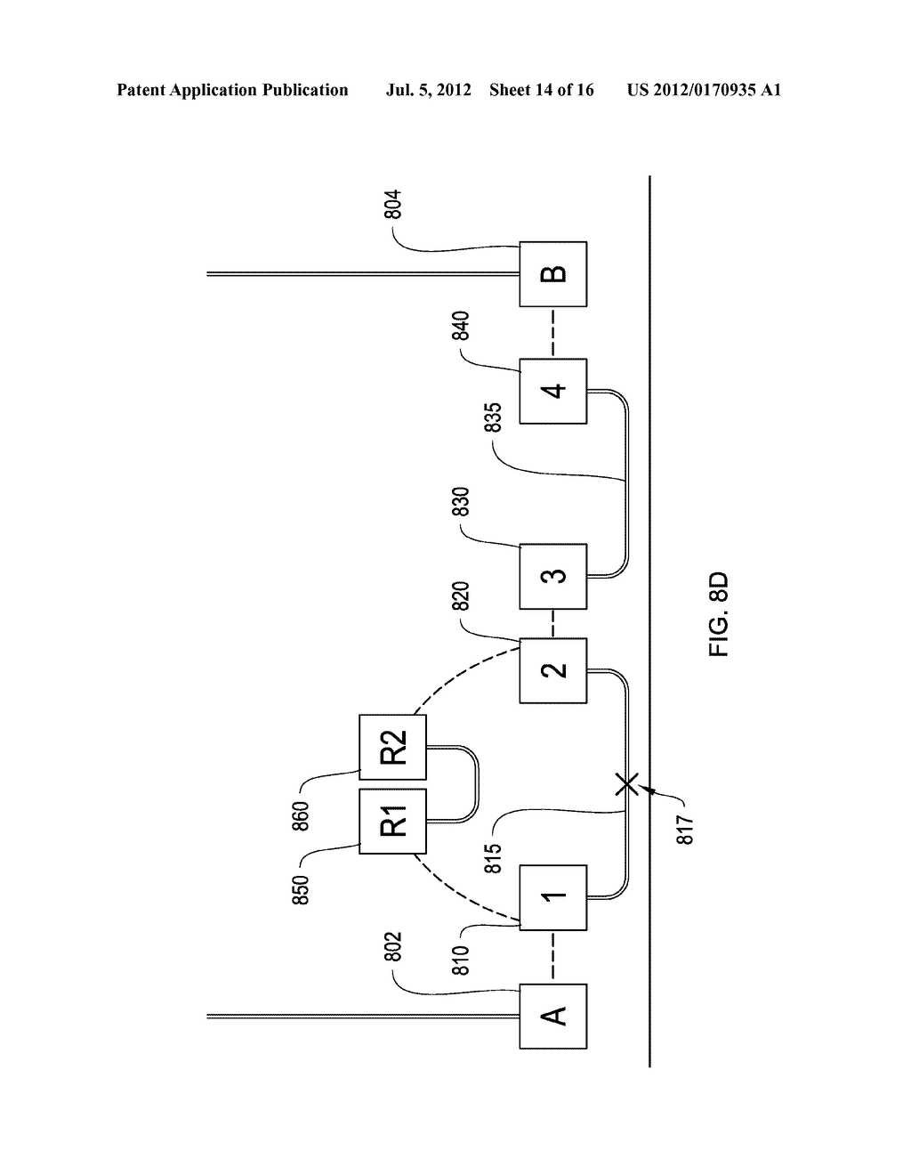 SYSTEMS AND METHODS FOR ESTABLISHING AN UNDERWATER OPTICAL COMMUNICATION     NETWORK - diagram, schematic, and image 15