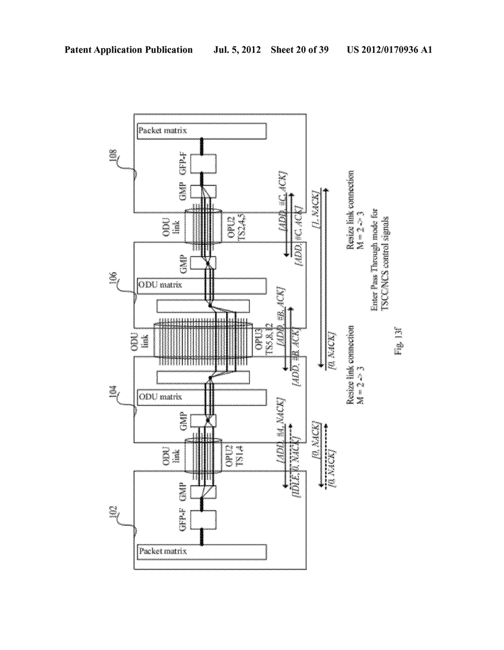 DYNAMIC HITLESS RESIZING IN OPTICAL TRANSPORT NETWORKS - diagram, schematic, and image 21