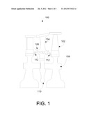 SYSTEMS, METHODS, AND APPARATUS FOR A TURBINE INTERSTAGE RIM SEAL diagram and image