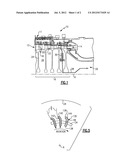 TURBINE ENGINE ROTATING CAVITY ANTI-VORTEX CASCADE diagram and image