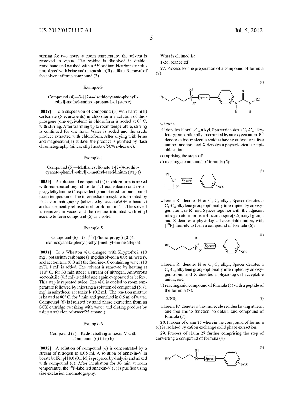 RADIOFLUORINATED COMPOUNDS AND THEIR PREPARATION - diagram, schematic, and image 06