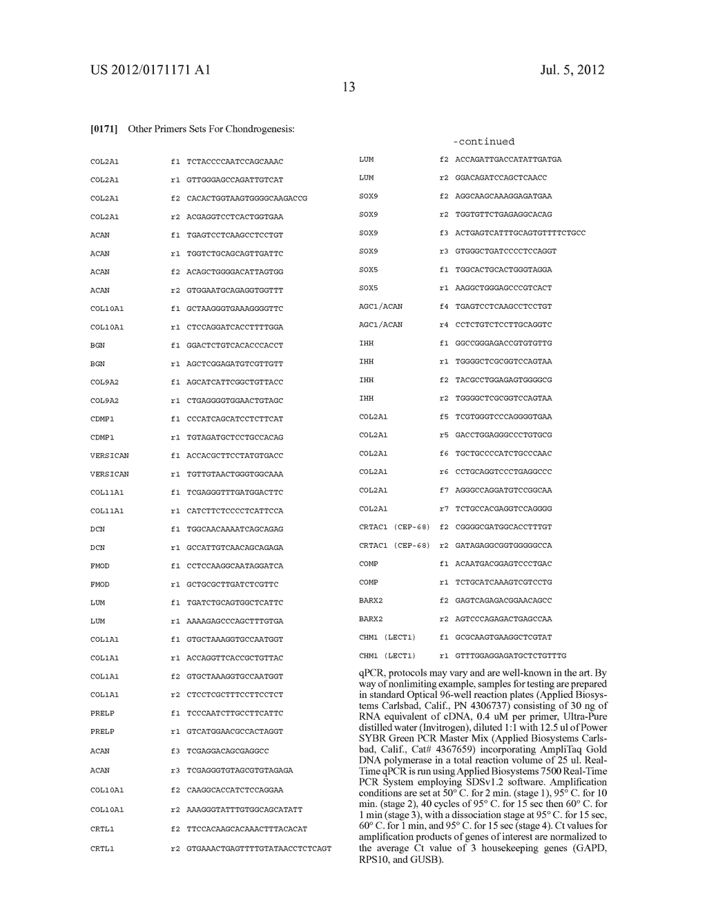 Methods and Compositions for In Vitro and In Vivo Chondrogenesis - diagram, schematic, and image 20