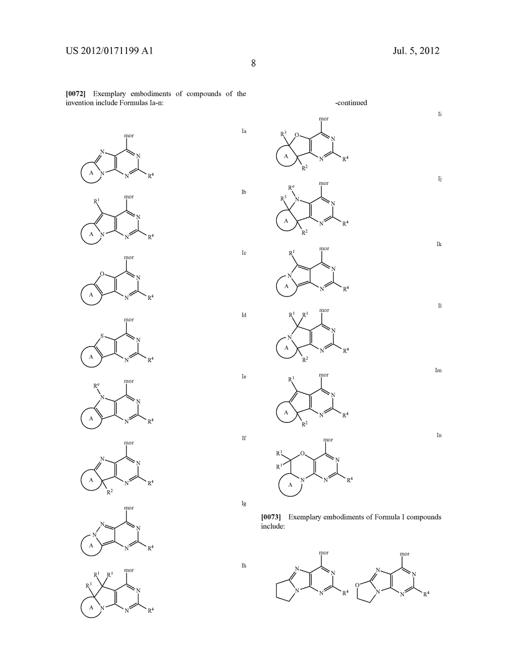 TRICYCLIC PI3K INHIBITOR COMPOUNDS AND METHODS OF USE - diagram, schematic, and image 09