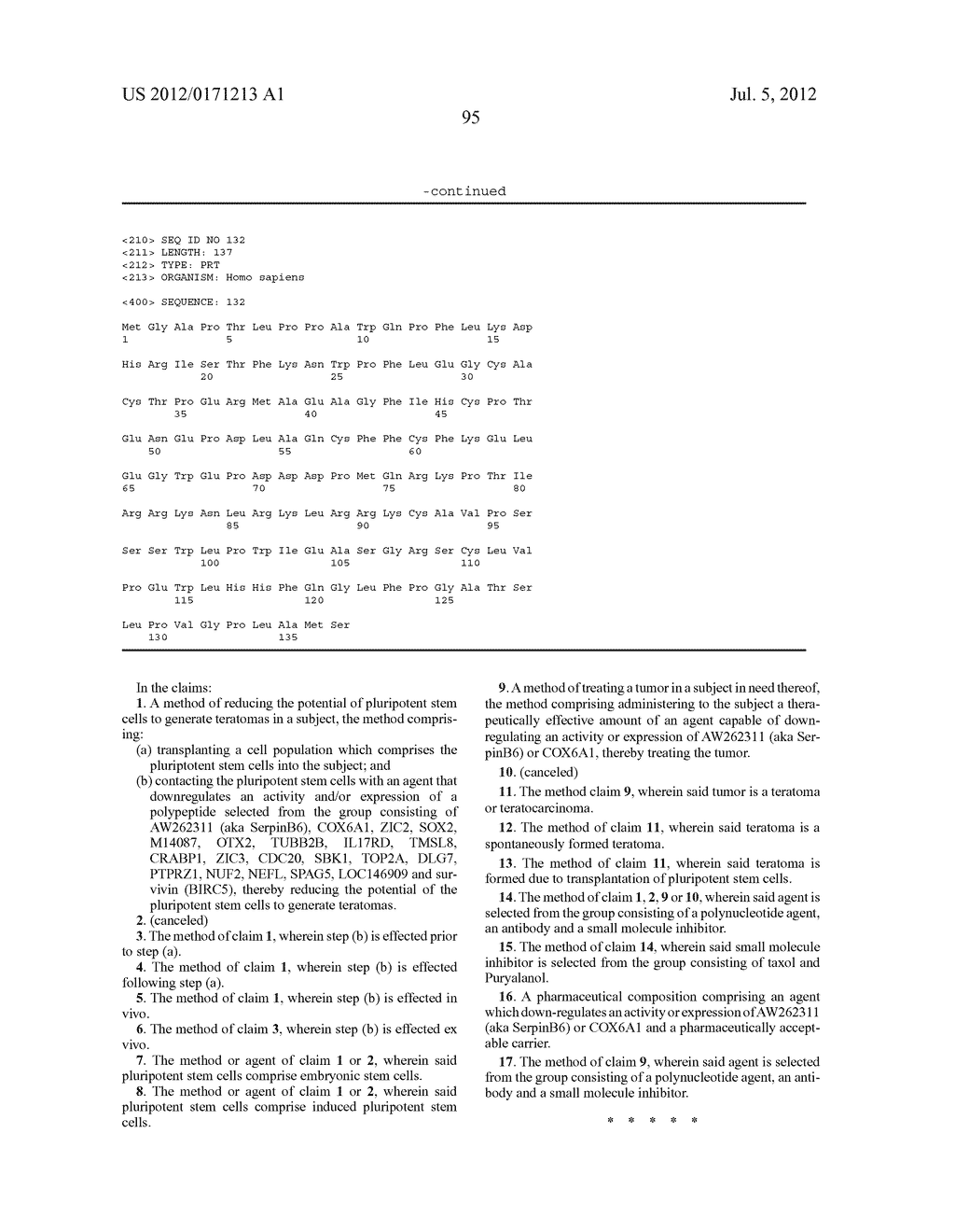 METHOD OF TREATING TUMORS - diagram, schematic, and image 104