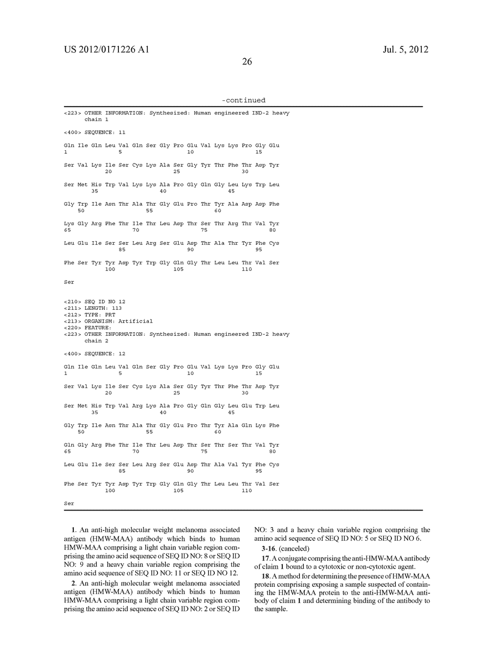 ANTIBODIES TO HIGH MOLECULAR WEIGHT MELANOMA ASSOCIATED ANTIGEN - diagram, schematic, and image 29