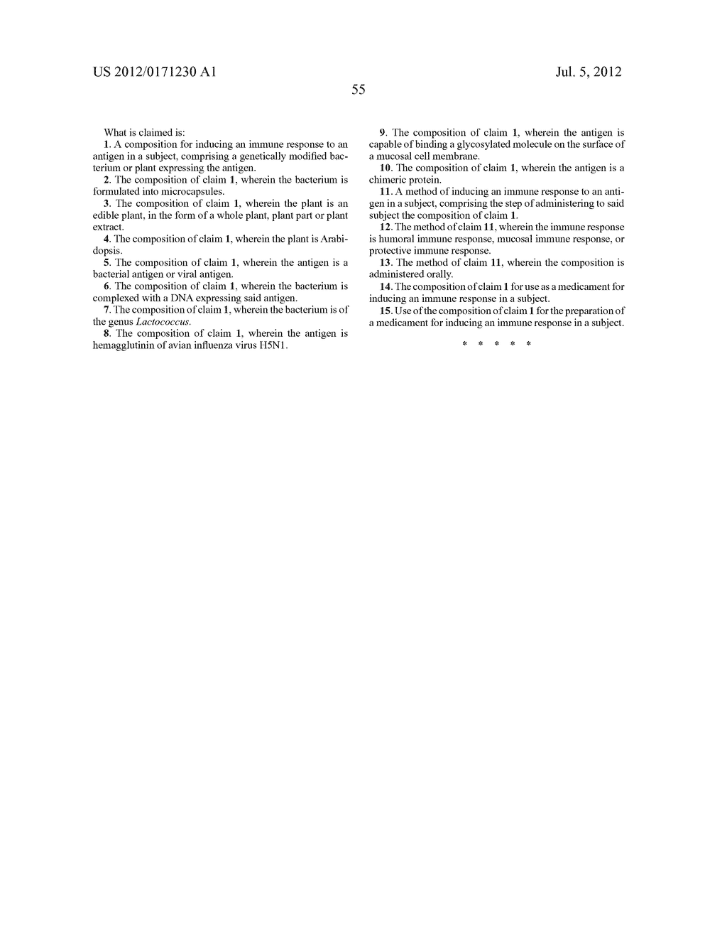 ORAL VACCINES PRODUCED AND ADMINISTERED USING EDIBLE MICRO-ORGANISM - diagram, schematic, and image 68