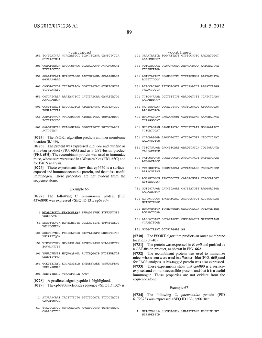 IMMUNIZATION AGAINST CHLAMYDIA PNEUMONIAE - diagram, schematic, and image 259