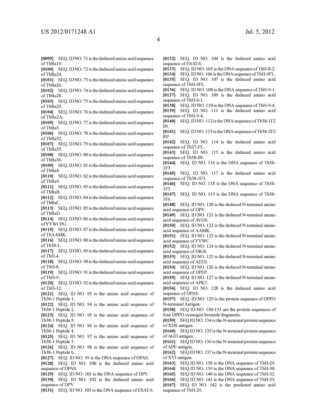 COMPOUNDS AND METHODS FOR IMMUNOTHERAPY AND DIAGNOSIS OF TUBERCULOSIS - diagram, schematic, and image 24