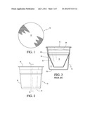 OXYGEN AND CARBON DIOXIDE ABSORPTION IN A SINGLE USE CONTAINER WITH AN     ABSORBENT SUPPORT BELOW THE FILTER diagram and image