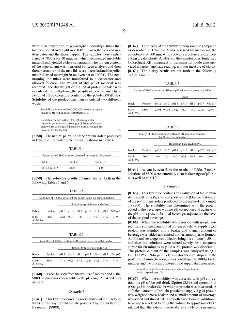 PRODUCTION OF ACID SOLUBLE SOY PROTEIN ISOLATES (