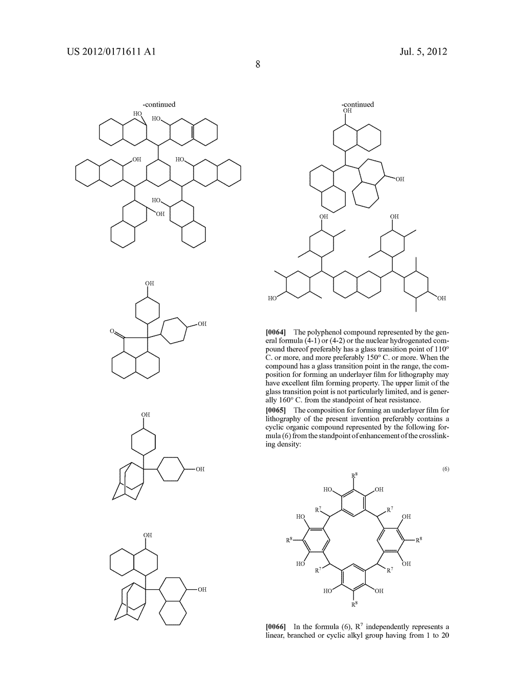 AROMATIC HYDROCARBON RESIN AND COMPOSITION FOR FORMING UNDERLAYER FILM FOR     LITHOGRAPHY - diagram, schematic, and image 19