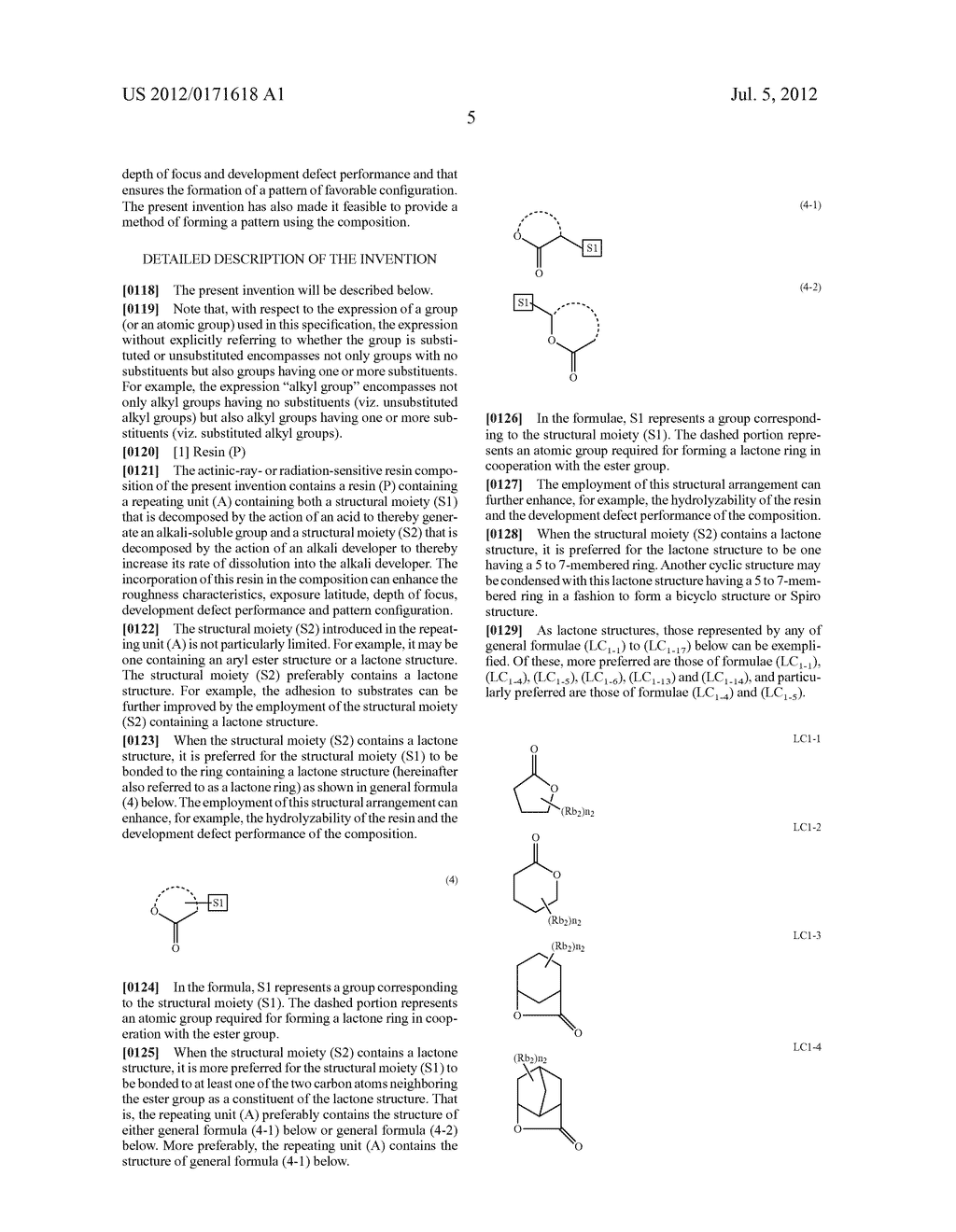 ACTINIC-RAY- OR RADIATION-SENSITIVE RESIN COMPOSITION AND METHOD OF     FORMING A PATTERN USING THE SAME - diagram, schematic, and image 06