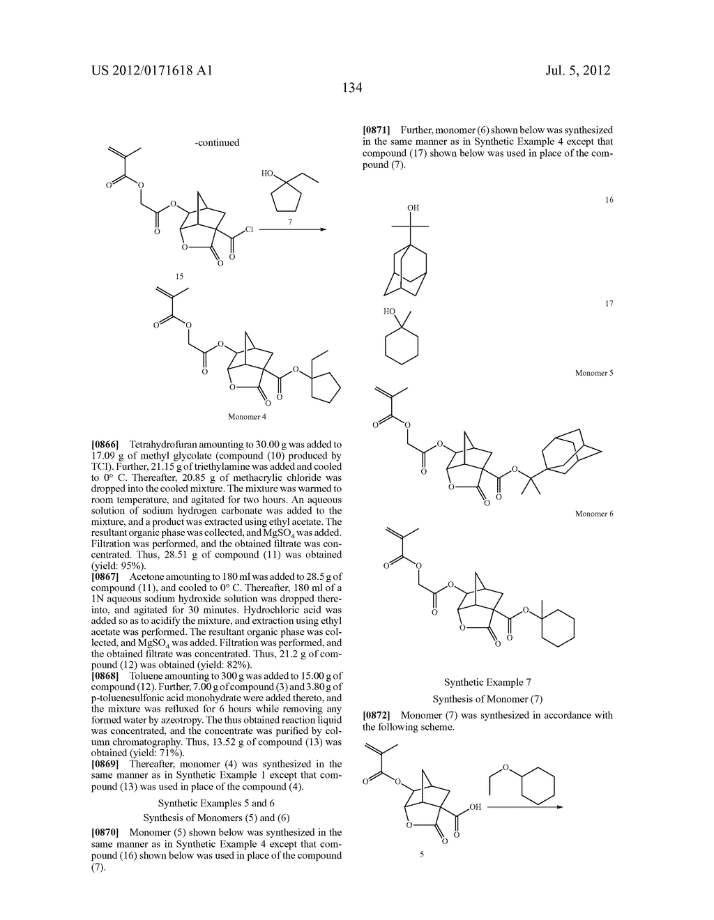 ACTINIC-RAY- OR RADIATION-SENSITIVE RESIN COMPOSITION AND METHOD OF     FORMING A PATTERN USING THE SAME - diagram, schematic, and image 135