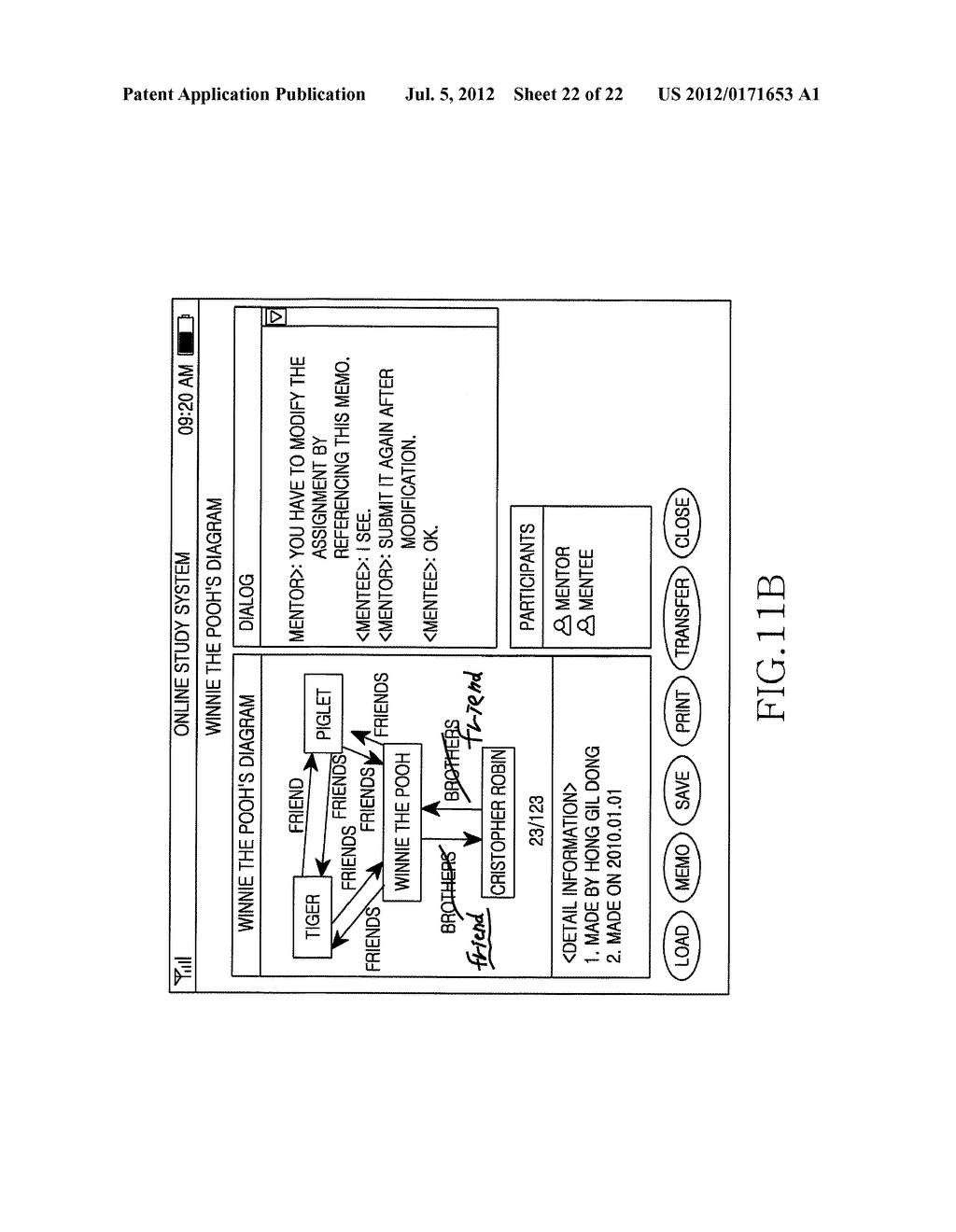 METHOD AND DEVICE FOR GENERATING ADDITIONAL INFORMATION OF E-BOOK CONTENTS     IN READER - diagram, schematic, and image 23