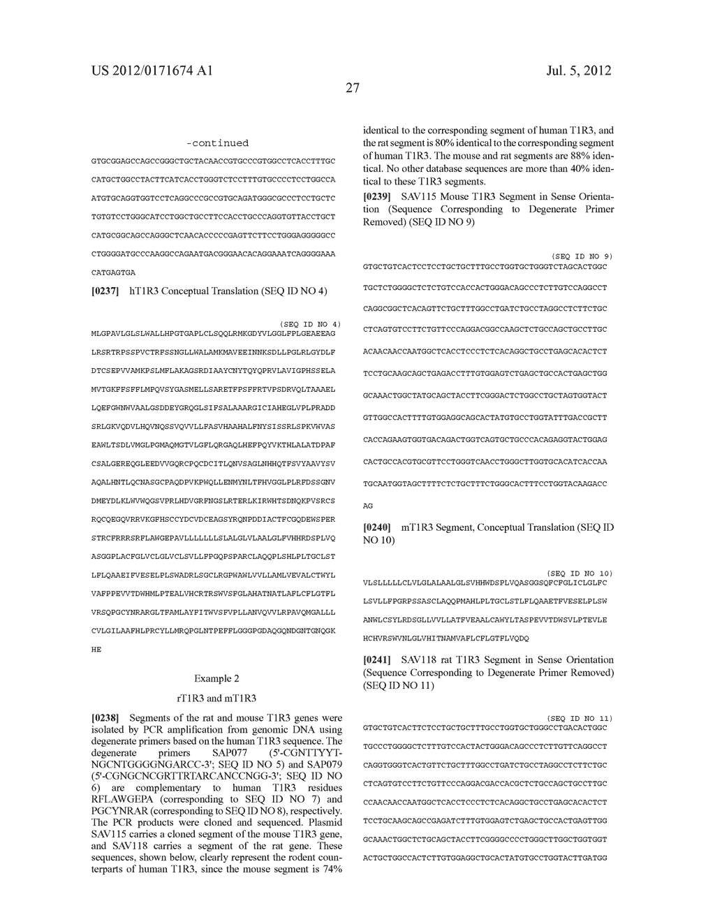 Detection of Cells Expressing T1R2 Taste Receptor - diagram, schematic, and image 33