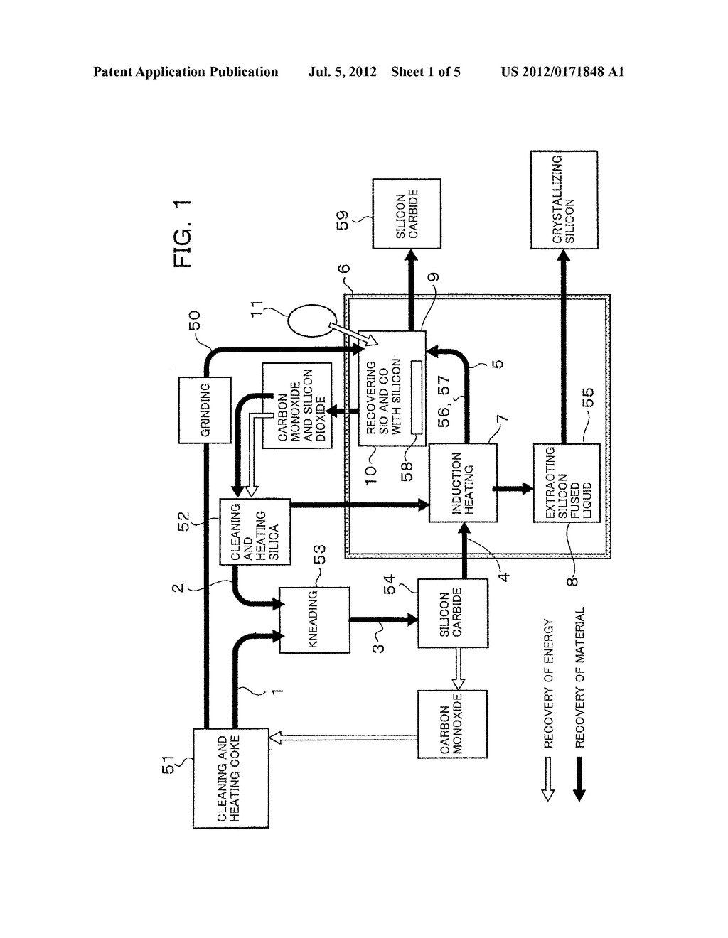 Method and System for Manufacturing Silicon and Silicon Carbide - diagram, schematic, and image 02