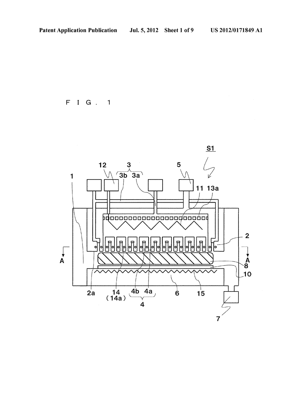 APPARATUS FOR FORMING DEPOSITED FILM AND METHOD FOR FORMING DEPOSITED FILM - diagram, schematic, and image 02