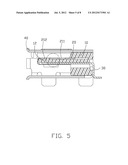 I/O CONNECTOR HAVING METAL COVERING PORTION TIGHTLY FIXED WITH INSULATIVE     HOUSING diagram and image