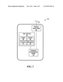 HANDLING EMERGENCY CALLS ON AN ELECTRONIC DEVICE diagram and image