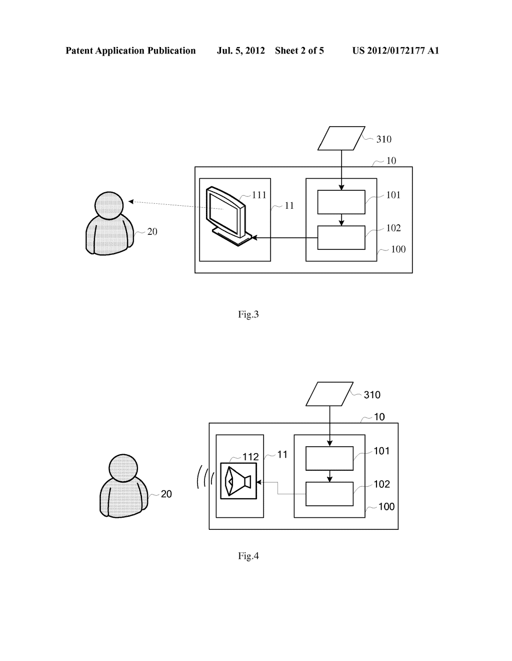 SYSTEM FOR SUPPORTING A USER TO DO EXERCISES - diagram, schematic, and image 03