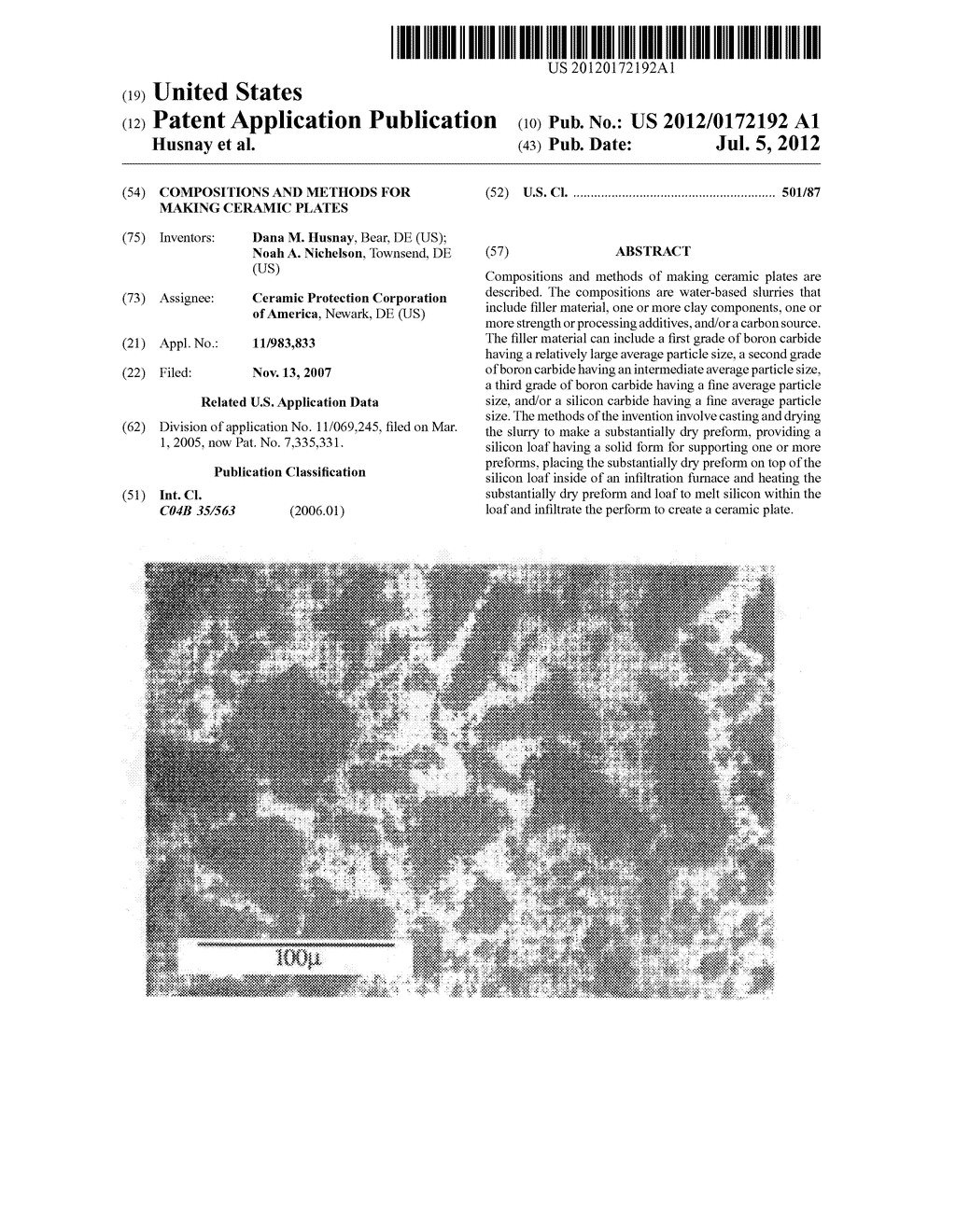 Compositions and methods for making ceramic plates - diagram, schematic, and image 01