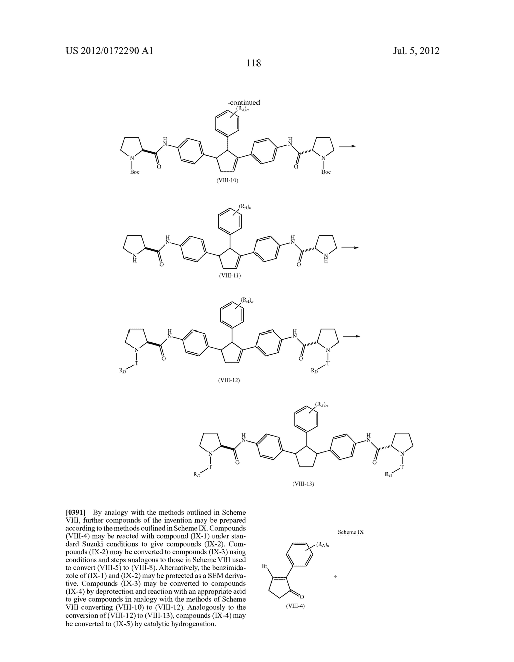 Anti-Viral Compounds - diagram, schematic, and image 119