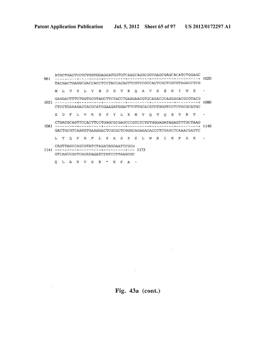 SYNTHETIC HUMAN GENES AND POLYPEPTIDES AND THEIR USE IN THE TREATMENT OF     AUTOIMMUNE DISEASES - diagram, schematic, and image 66