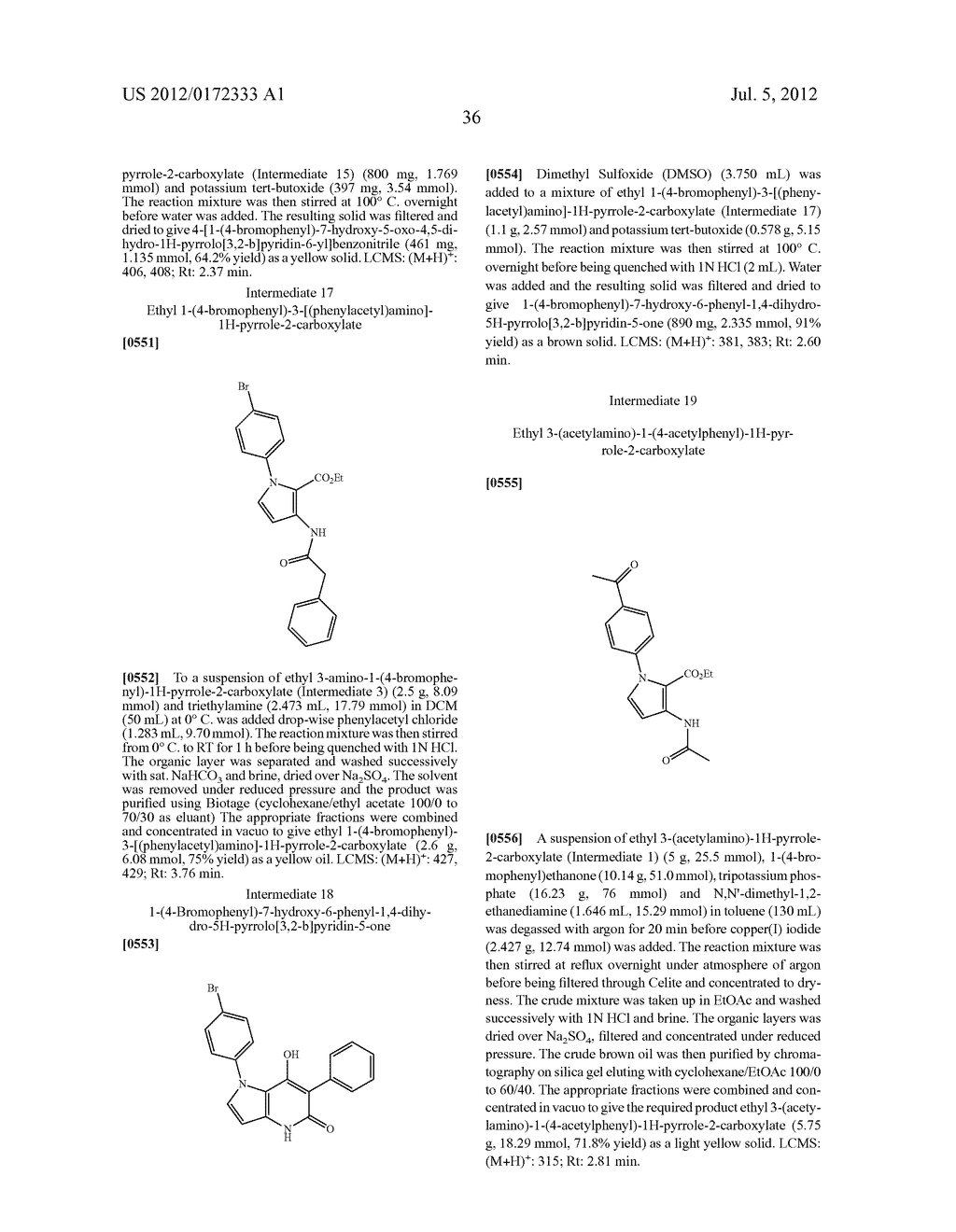 PYRROLO-PYRIDINE DERIVATIVES AS ACTIVATORS OF AMPK - diagram, schematic, and image 37