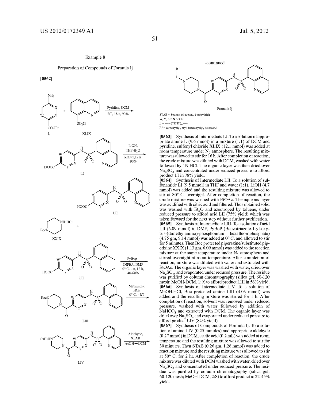 THERAPEUTIC COMPOUNDS AND COMPOSITIONS - diagram, schematic, and image 52