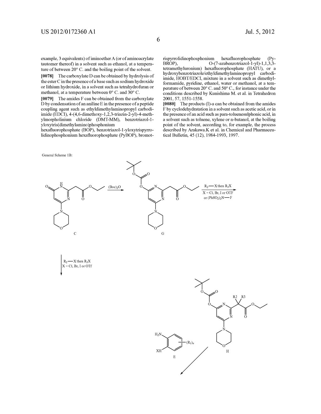 NOVEL 1H-PYRIMIDIN-2-ONE DERIVATIVES, PREPARATION THEREOF AND     PHARMACEUTICAL USE THEREOF AS INHIBITORS OF AKT (PKB) PHOSPHORYLATION - diagram, schematic, and image 07