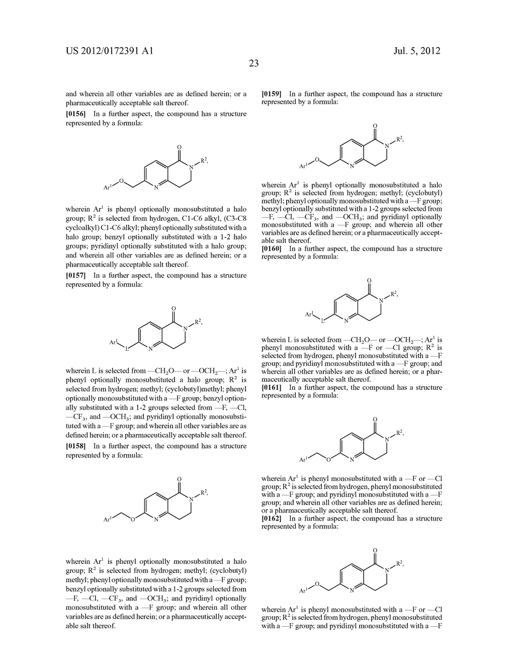 NAPHTHYRIDINONE ANALOGS AS MGLUR5 POSITIVE ALLOSTERIC MODULATORS - diagram, schematic, and image 28