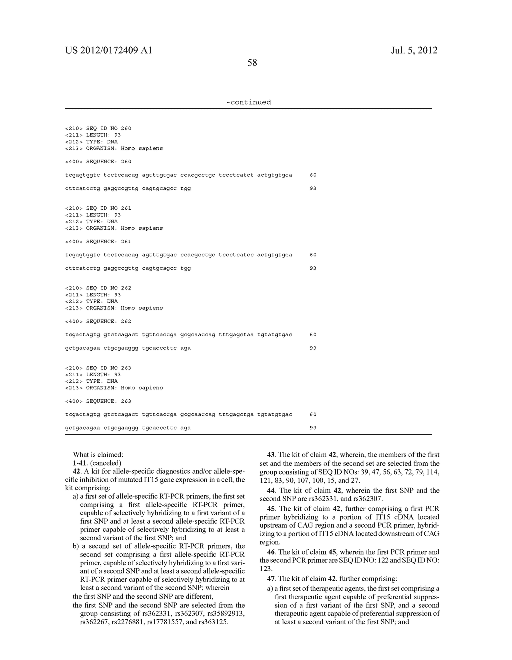 METHODS AND KITS FOR LINKING POLYMORPHIC SEQUENCES TO EXPANDED REPEAT     MUTATIONS - diagram, schematic, and image 67