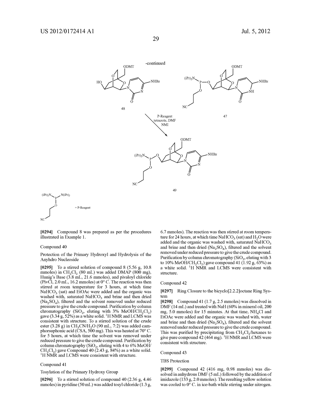 BICYCLIC CYCLOHEXOSE NUCLEIC ACID ANALOGS - diagram, schematic, and image 30