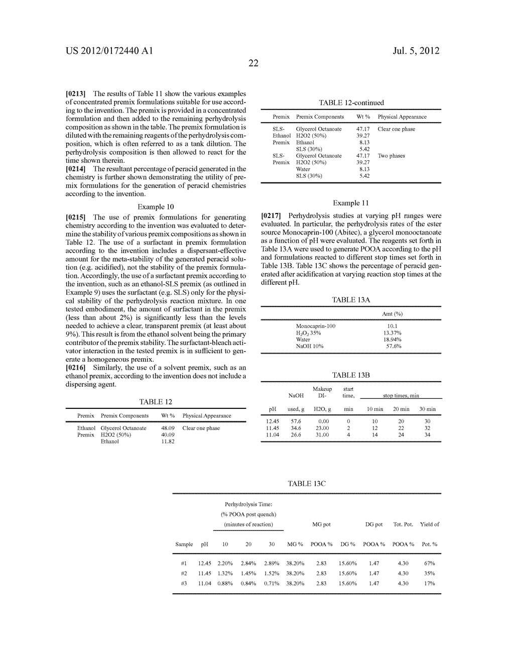 IN SITU GENERATION OF PEROXYCARBOXYLIC ACIDS AT ALKALINE pH, AND METHODS     OF USE THEREOF - diagram, schematic, and image 29