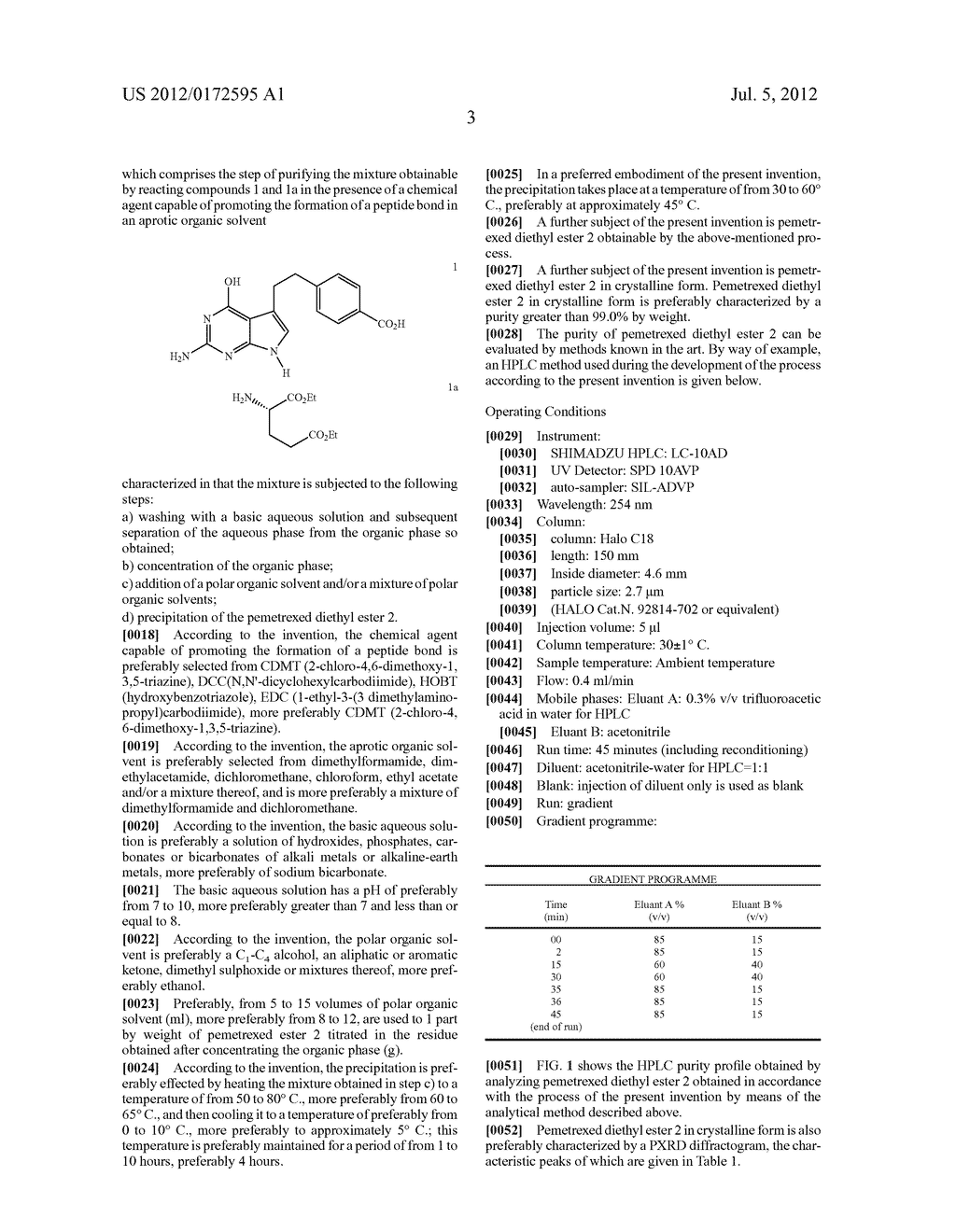 NOVEL PROCESS FOR THE SYNTHESIS OF PEMETREXED DISODIUM SALT - diagram, schematic, and image 10