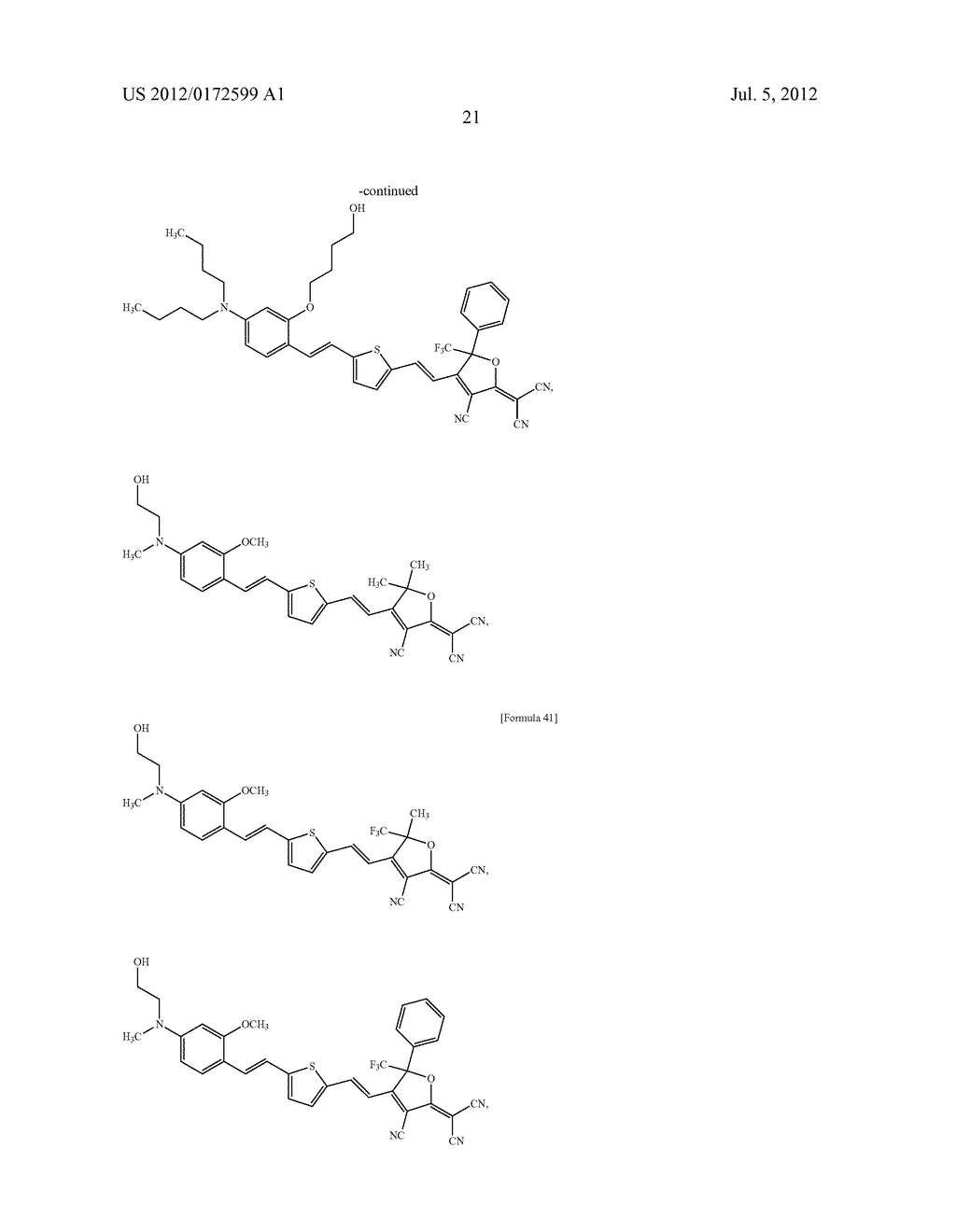 SECOND-ORDER NONLINEAR OPTICAL COMPOUND AND NONLINEAR OPTICAL ELEMENT     COMPRISING THE SAME - diagram, schematic, and image 23