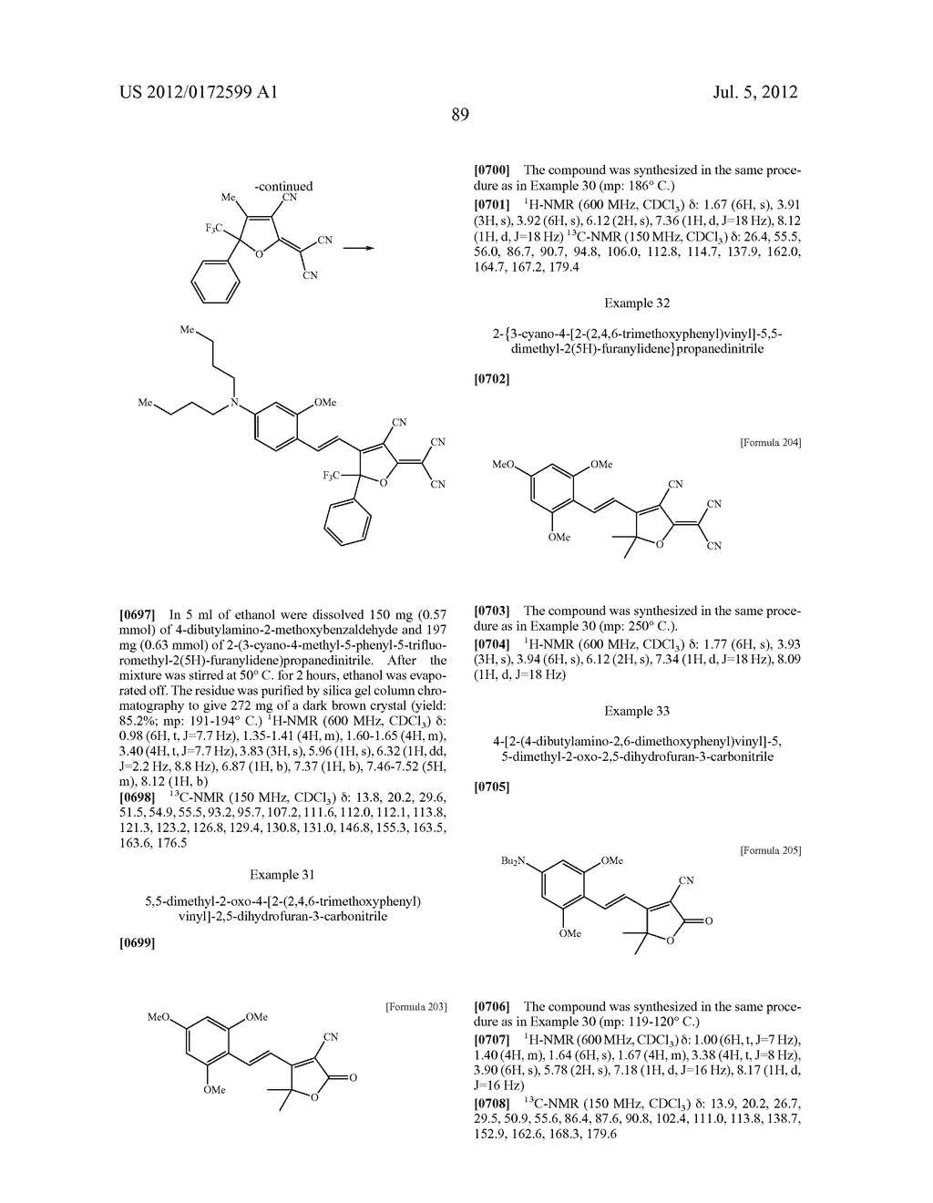 SECOND-ORDER NONLINEAR OPTICAL COMPOUND AND NONLINEAR OPTICAL ELEMENT     COMPRISING THE SAME - diagram, schematic, and image 91