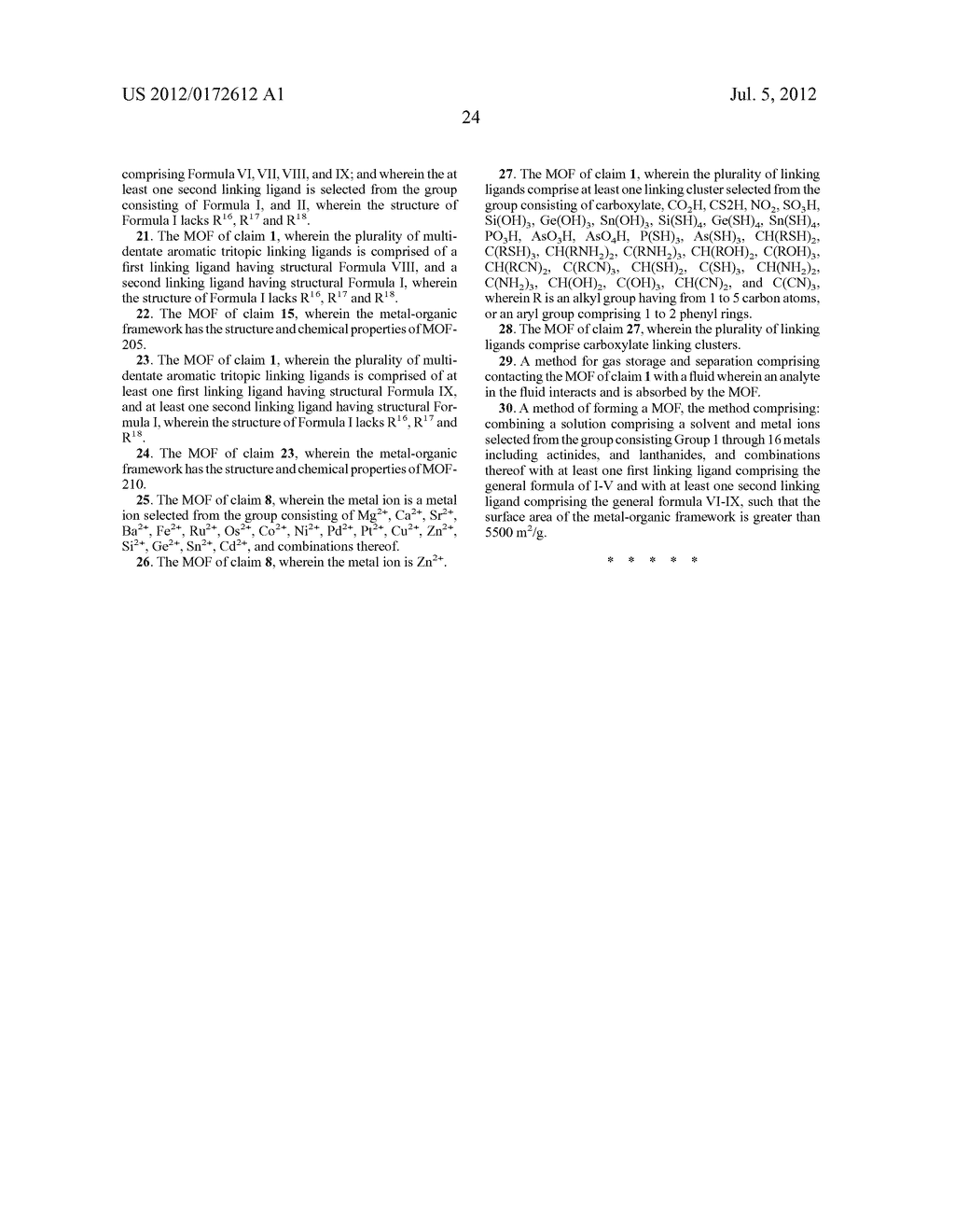 OPEN METAL ORGANIC FRAMEWORKS WITH EXCEPTIONAL SURFACE AREA  AND HIGH GAS     STORAGE CAPACITY - diagram, schematic, and image 62