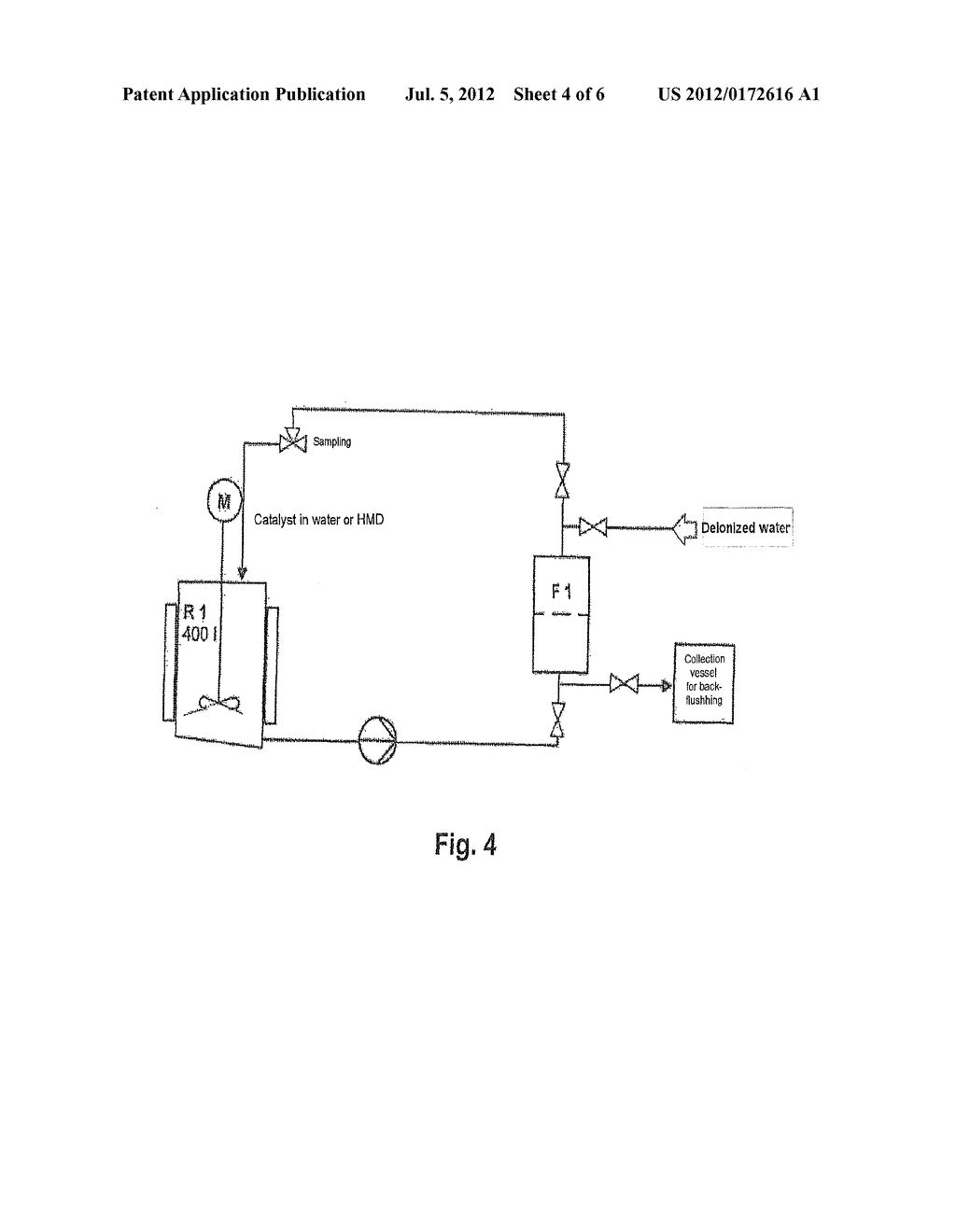 METHOD OF SEPARATING OFF MAGNETIZABLE CATALYST PARTICLES BY MEANS OF     MAGNETIC FILTERS - diagram, schematic, and image 05