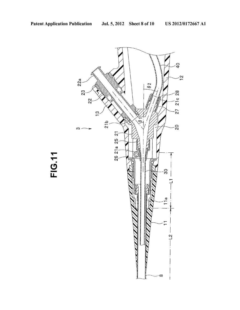 ENDOSCOPE TUBE AND ENDOSCOPE APPARATUS - diagram, schematic, and image 09