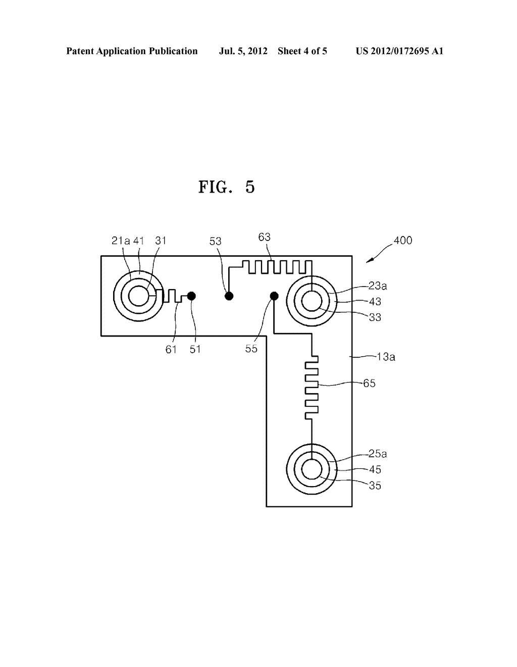 ELECTRODE MEMBER AND APPARATUS FOR MEASURING BIOSIGNAL INCLUDING THE     ELECTRODE MEMBER - diagram, schematic, and image 05