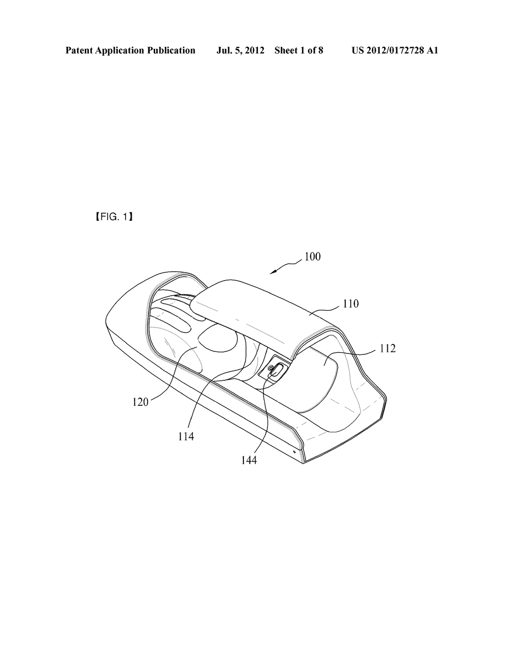 DEVICE FOR MEASUREMENT FOR BIONIC INFORMATION - diagram, schematic, and image 02