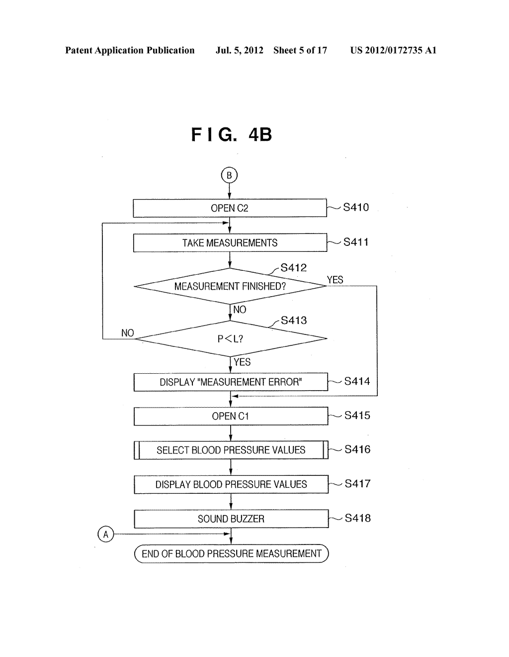 BLOOD PRESSURE MEASURING APPARATUS AND BLOOD PRESSURE MEASURING METHOD - diagram, schematic, and image 06