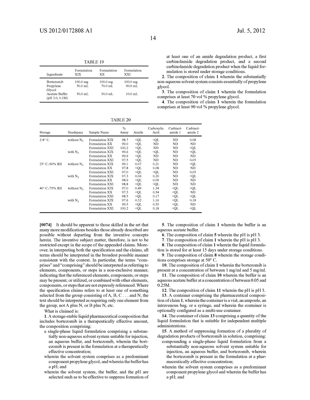 Stable Bortezomib Formulations - diagram, schematic, and image 15