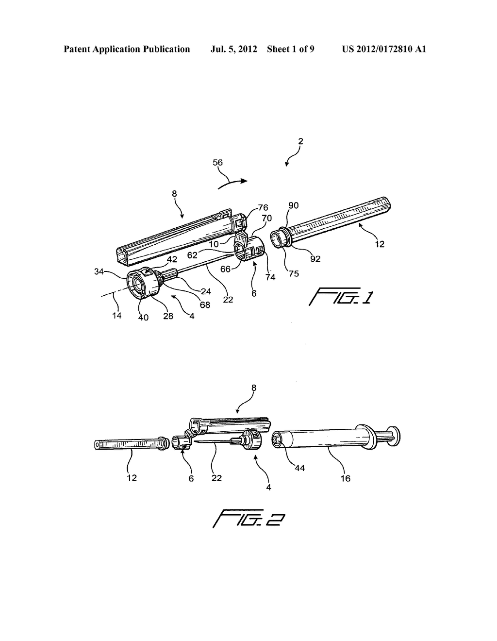 Safety Needle Assembly - diagram, schematic, and image 02