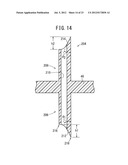 MIXING APPARATUS AND PIERCING METHOD FOR A DOUBLE-ENDED NEEDLE diagram and image