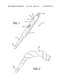 Pedicle locator instrument diagram and image