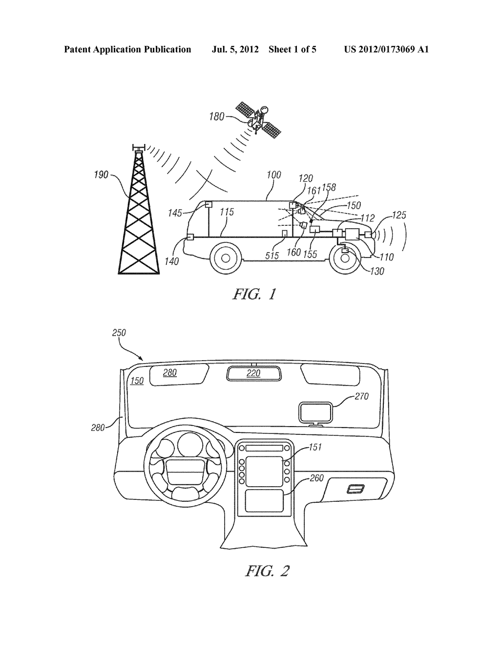 VEHICLE OPERATION AND CONTROL SYSTEM FOR AUTONOMOUS VEHICLES ON FULL     WINDSHIELD DISPLAY - diagram, schematic, and image 02