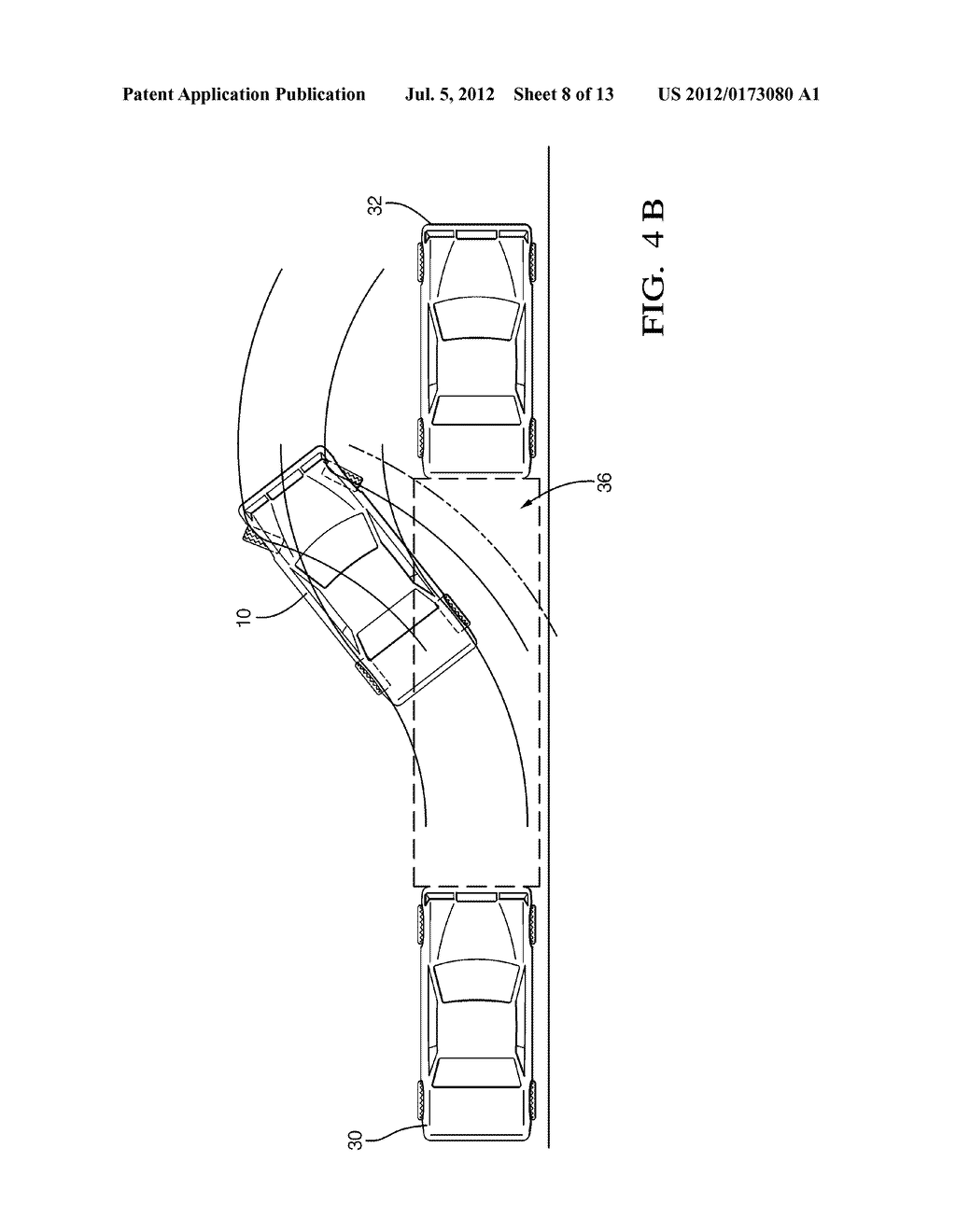 SYSTEM AND METHOD FOR ASSISTING A VEHICLE OPERATOR TO PARALLEL PARK A     VEHICLE - diagram, schematic, and image 09