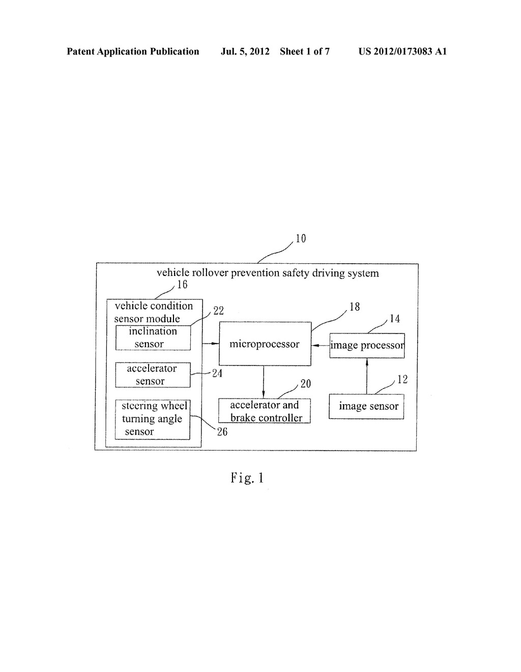 VEHICLE ROLL OVER PREVENTION SAFETY DRIVING SYSTEM AND METHOD - diagram, schematic, and image 02